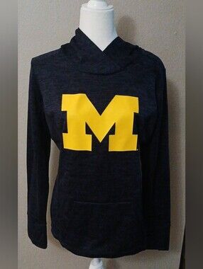 Fanatics Womens Navy Michigan Wolverines Sweatshirt/Hoodie